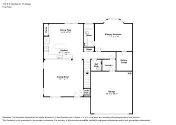 Floor plan 1 for 12518 W Dreyfus Dr