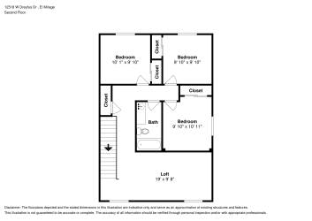 Floor plan 2 for 12518 W Dreyfus Dr
