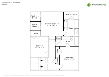 Floor plan 2 for 12519 Oak Park Ln