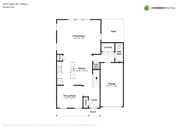 Floor plan 1 for 12541 Garron Rd