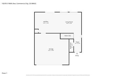 Floor plan 1 for 12570 E 100th Ave