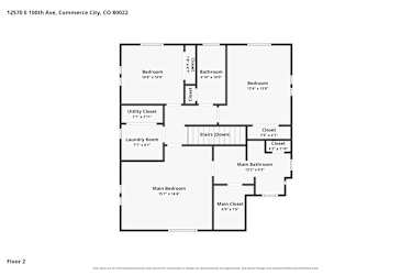 Floor plan 2 for 12570 E 100th Ave
