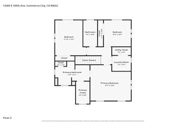 Floor plan 2 for 12582 E 100th Ave