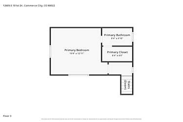 Floor plan 3 for 12605 E 101st Dr