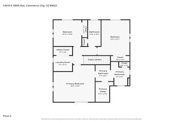 Floor plan 2 for 12610 E 100th Ave