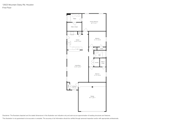 Floor plan 1 for 12623 Mountain Daisy Rd