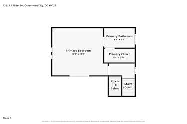 Floor plan 3 for 12625 E 101st Dr