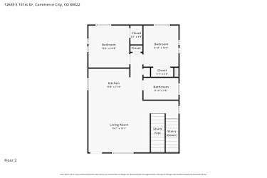 Floor plan 2 for 12635 E 101st Dr