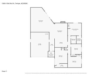 Floor plan 1 for 1265 E Del Rio Dr