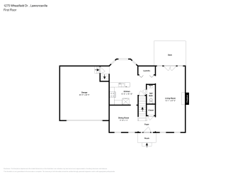 Floor plan 2 for 1275 Wheatfield Dr