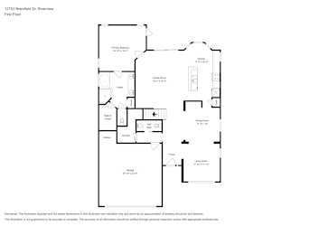 Floor plan 1 for 12753 Bramfield Dr