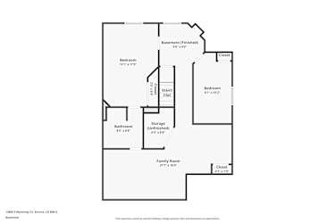 Floor plan 2 for 12804 E Wyoming Cir