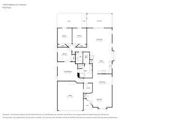 Floor plan 1 for 12870 Maribou Cir