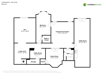 Floor plan 1 for 129 Deerfield Dr