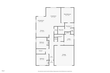 Floor plan 1 for 129 Royal Fern Dr