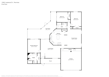 Floor plan 1 for 12902 Leadwood Dr