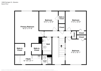 Floor plan 2 for 12909 Parkington Dr