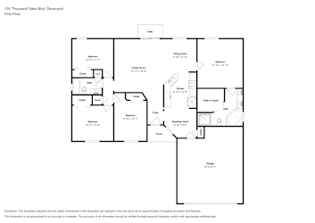 Floor plan 1 for 130 Thousand Oaks Blvd