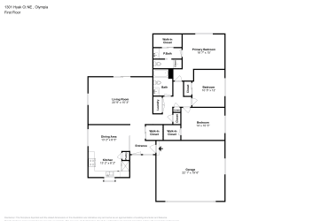 Floor plan 1 for 1301 Hyak Ct NE