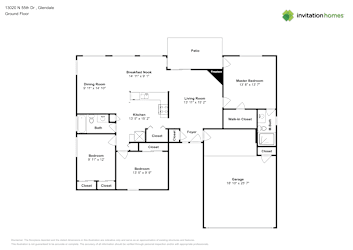 Floor plan 1 for 13020 N 55th Dr