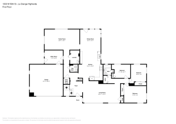 Floor plan 1 for 1303 W 59th St