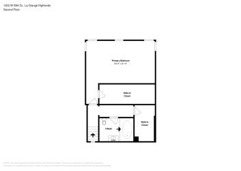 Floor plan 2 for 1303 W 59th St