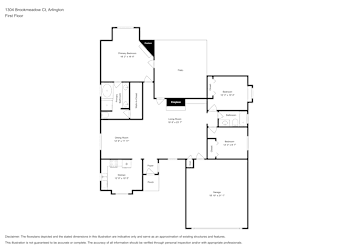 Floor plan 1 for 1304 Brookmeadow Ct