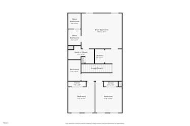Floor plan 3 for 13041 Western Ln