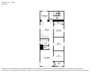 Floor plan 3 for 1308 Cuyler Ave