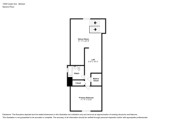 Floor plan 4 for 1308 Cuyler Ave