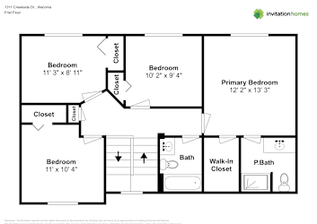 Floor plan 3 for 1311 Creekside Dr