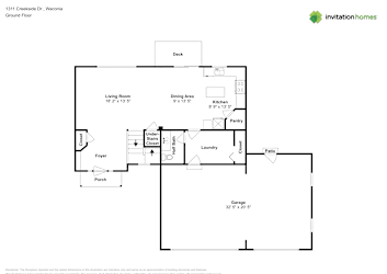 Floor plan 2 for 1311 Creekside Dr