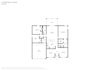 Floor plan 1 for 1313 Windy Bluff Dr