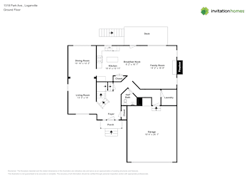 Floor plan 2 for 1318 Park Ave