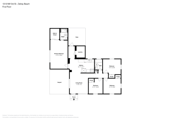 Floor plan 1 for 1319 NW 3rd St