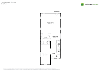 Floor plan 1 for 1320 Eastway Dr