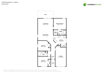 Floor plan 1 for 13205 Glenbarrow Ct