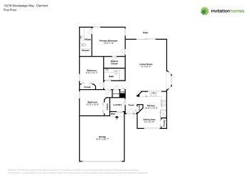 Floor plan 1 for 13218 Woodsedge Way
