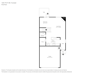 Floor plan 1 for 1325 77th Trl SE