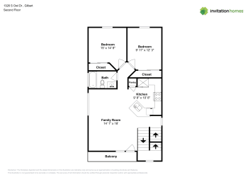Floor plan 2 for 1326 S Owl Dr