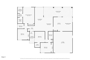 Floor plan 1 for 13265 SW 96th Ter