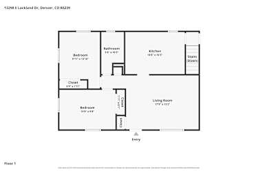 Floor plan 2 for 13298 Lackland Dr