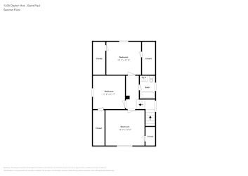 Floor plan 3 for 1330 Dayton Ave