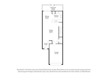 Floor plan 1 for 13306 Shore Grass Dr