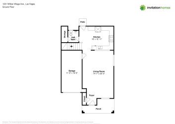 Floor plan 1 for 1331 Willow Village Ave