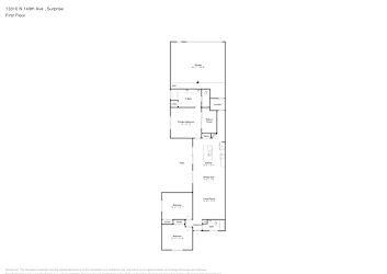 Floor plan 1 for 13310 N 149th Ave