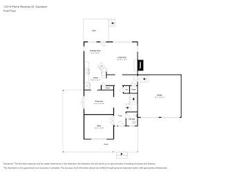 Floor plan 1 for 13319 Pierre Reverdy Dr