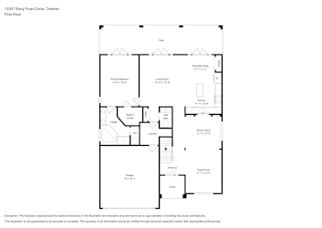 Floor plan 1 for 13357 Early Frost Cir