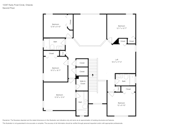 Floor plan 2 for 13357 Early Frost Cir