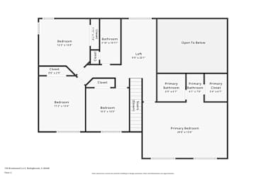 Floor plan 3 for 134 Brookwood Ln E